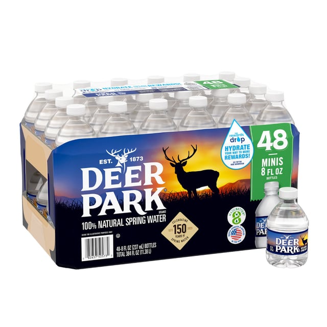 Deer Park Spring Water 48/8 oz Bottles