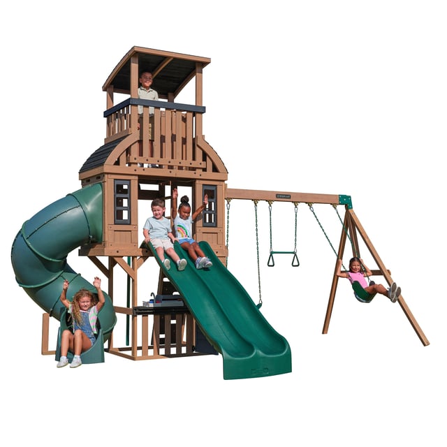 KidKraft Summit View Swing Set