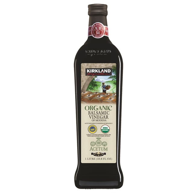 Kirkland Signature Organic Balsamic Vinegar of Modena, 1 Liter