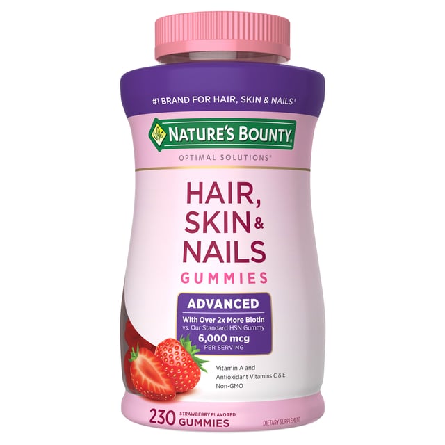 Nature's Bounty Hair, Skin & Nails Advanced Gummies 230 CT