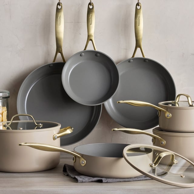 GreenPan Jewel Ceramic Non-Stick 11-Piece Cookware Set