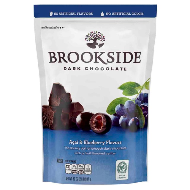 Brookside Dark Chocolate Acai & Blueberry 32 Ounce Bag