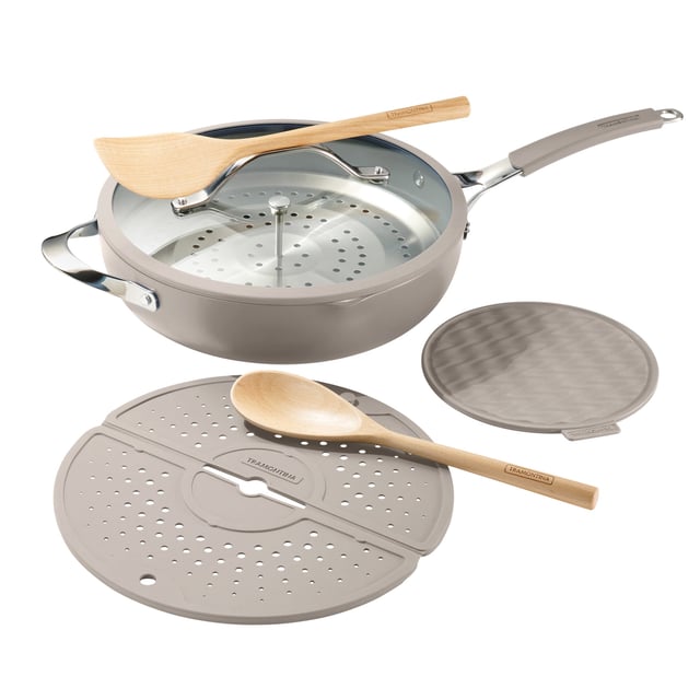 Tramontina Ceramic Non-Stick All In One Pan 7-Piece Set