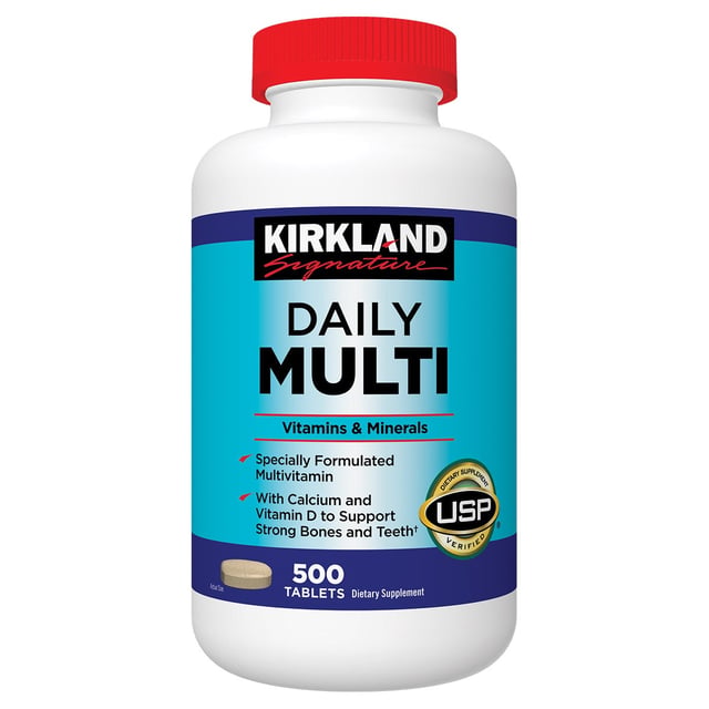 Kirkland Signature Daily Multi Vitamin 500 Tablets