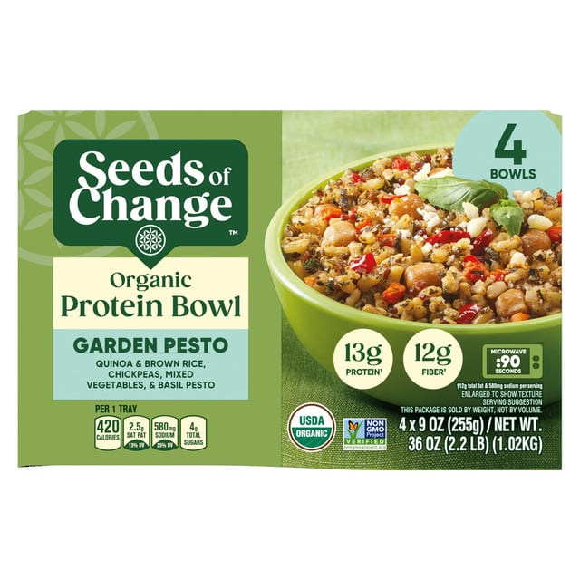 Seeds of Change Organic Pesto Bowl 4/9 oz