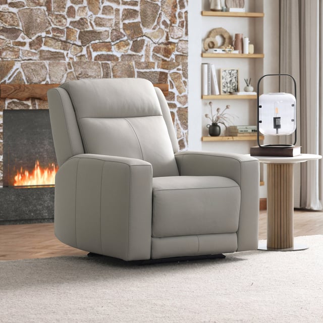 Wren Leather Power Recliner