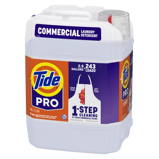 Tide Pro Plus Liquid Laundry Detergent, 243 Loads, 320 fl oz