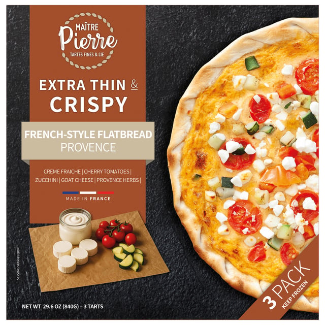 Maitre Pierre Provencal Flat Bread, 3 Pack, 29.6 oz