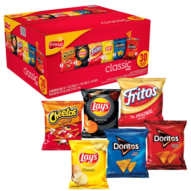 Frito Lay Classic Variety Pack 30 CT