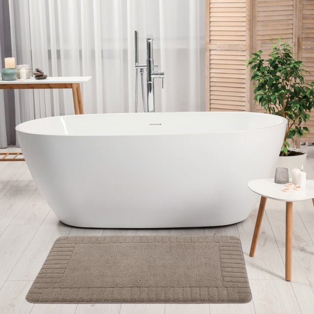 Noodle Jacquard Bath Mat