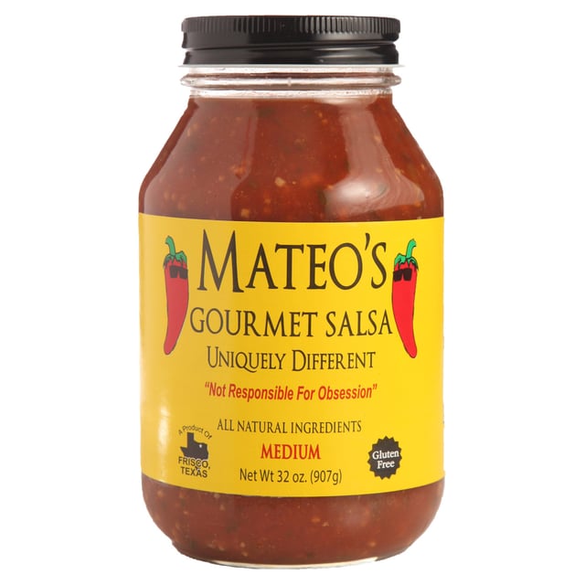 Mateo's Gourmet Salsa 32 Ounce Jar