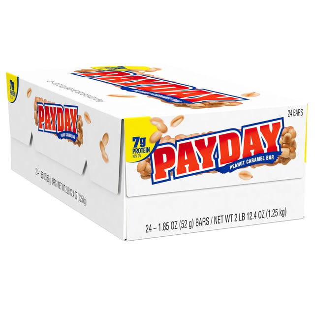 PayDay Peanut Caramel Candy Bar 24 Count/1.85 oz