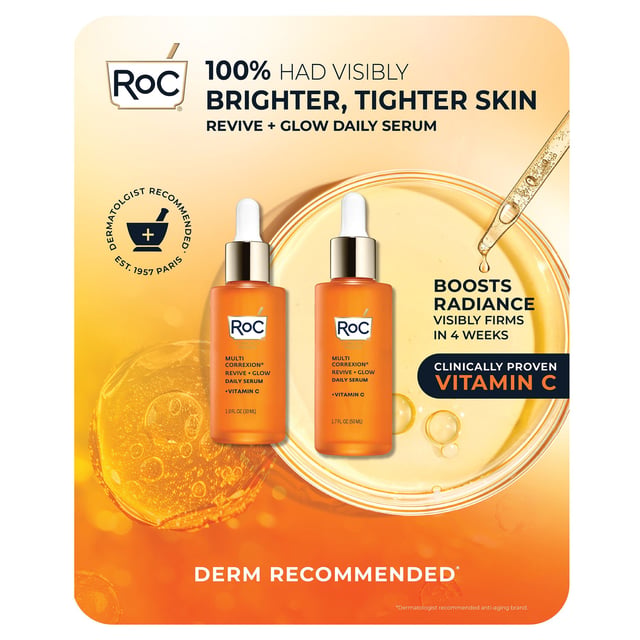 RoC Vitamin C Serum Revive 1.7 fl oz + 1.0 fl oz