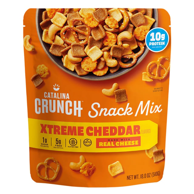 Catalina Crunch Xtreme Cheddar Mix 18 oz