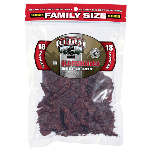 Old Trapper Old Fashioned Beef Jerky 18 oz
