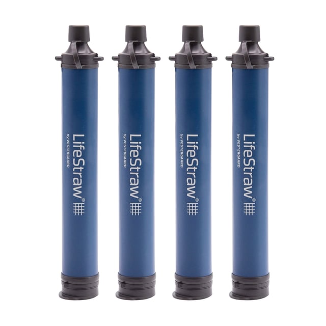 LifeStraw Water Purifying Filter 4-Pack