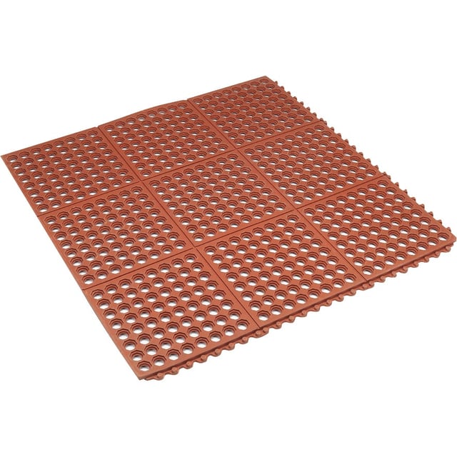 Apache Mills Performa Anti-Fatigue Grease-Proof Mat, 3' x 3'