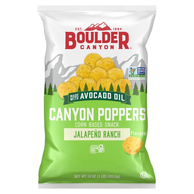 Boulder Canyon Jalapeño Ranch Canyon Poppers 16 Ounces