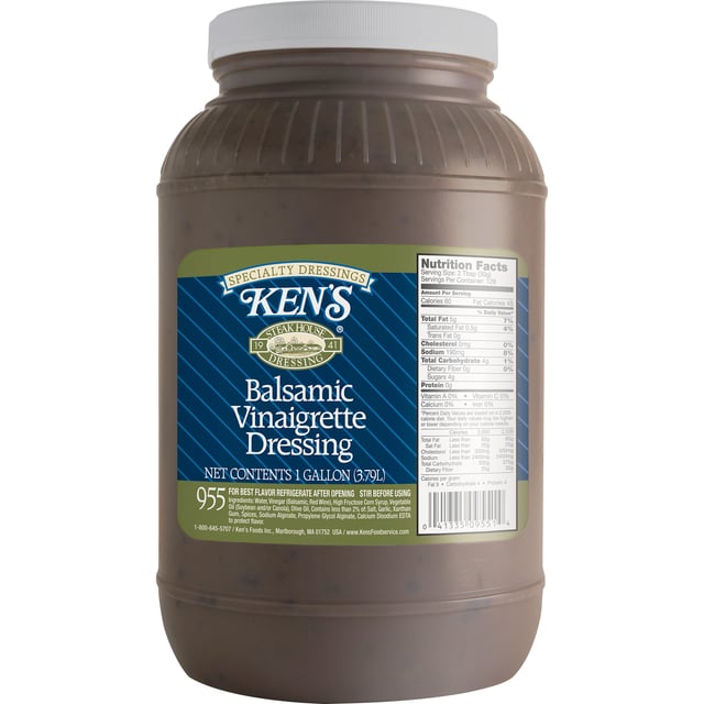 Ken's Balsamic Vinaigrette 1 Gallon