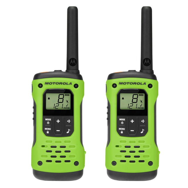 Motorola T600 Two-Way Waterproof Radio - Green