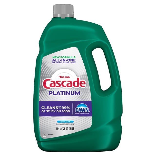 Cascade Advanced Power Dishwasher Gel 125 oz (7.81 lbs)