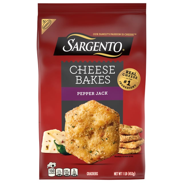 Sargento Cheese Bakes Pepper Jack 16 oz