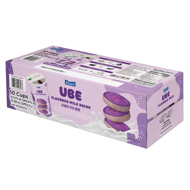 Maeil Ube Milk 10 Pack / 7.4 oz