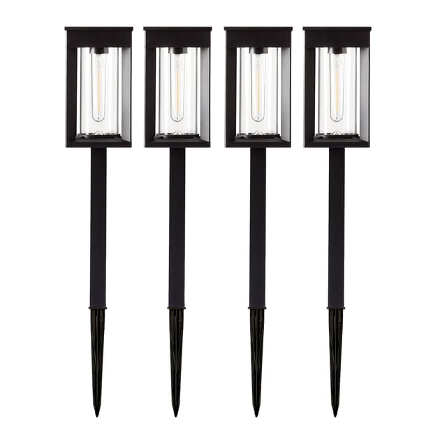 GTX Solar LED Pathway Lights 4-Pack