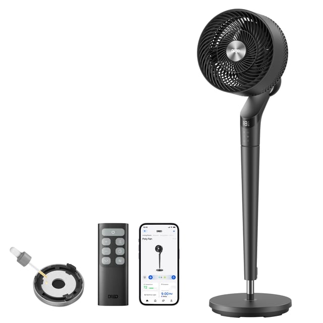 Dreo TurboPoly 350S Pedestal Fan