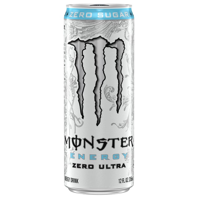 Monster Energy Zero Ultra, 12 fl oz, 24-Pack
