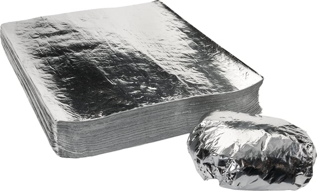 Durable Packaging 10" x 13" Foil Sheets, 500 ct