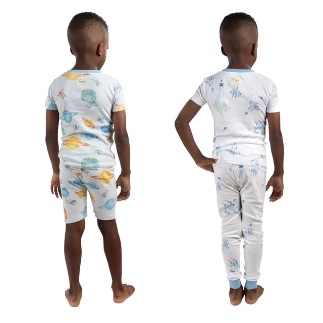 Burt's Bees Kids' 4-Piece Pajama Set