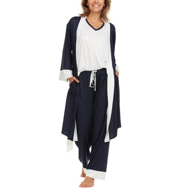 Flora Nikrooz Women's 3-Piece Pajama Set