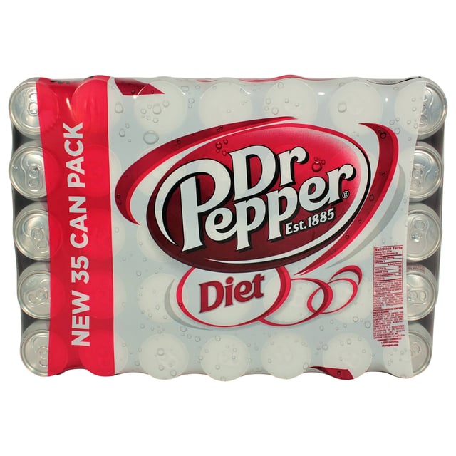 Diet Dr Pepper 35-Pack, 12 oz Cans
