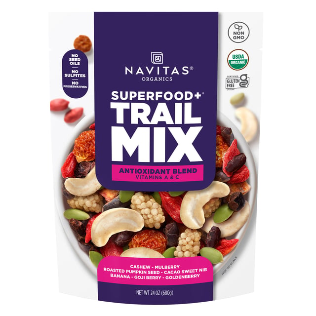 Navitas Organics Superfood+ Trail Mix 24oz