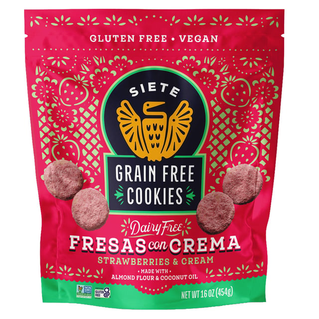 Siete Fresas Con Crema Cookies 16 oz (1 lb)