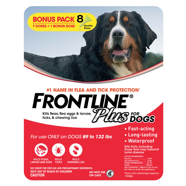 Frontline Plus XL Dog 8 Month Supply