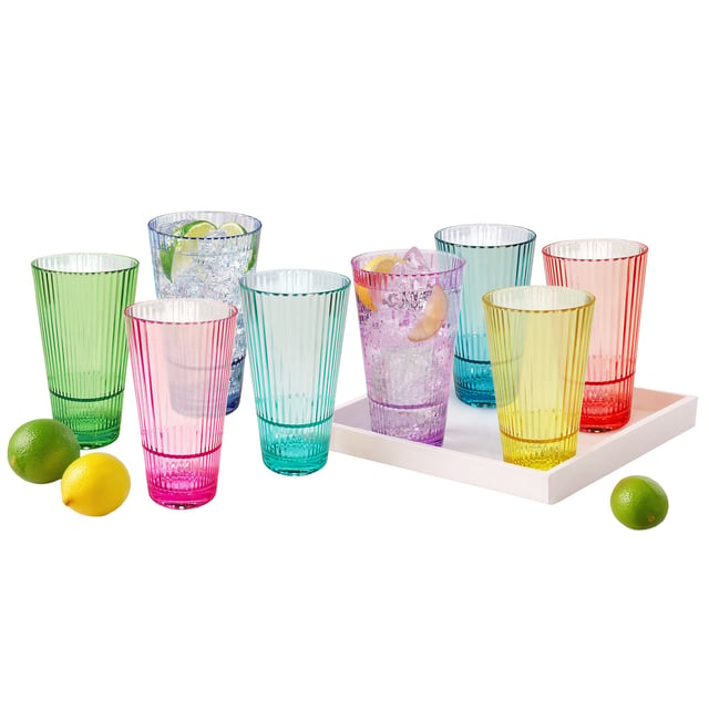 Jia Wei 22 oz. Drinkware Set of 8