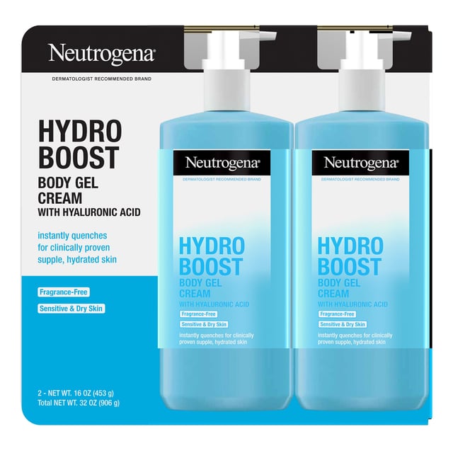 Neutrogena Hydro Boost Body Gel Cream 16 fl oz, 2-Pack