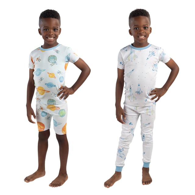 Burt's Bees Kids' 4-Piece Pajama Set