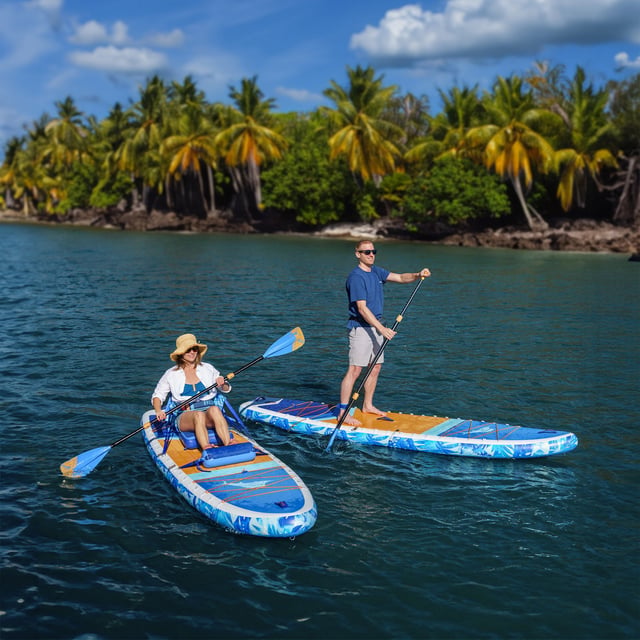 Tommy Bahama Marlin 11'6" 2-in-1 Inflatable Paddle Board / Kayak