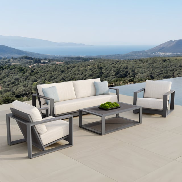 Foremost Milan 4-Piece Deep Seating Set
