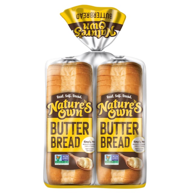 Nature's Own Butter Bread, 2/20 oz (2.5 lbs)