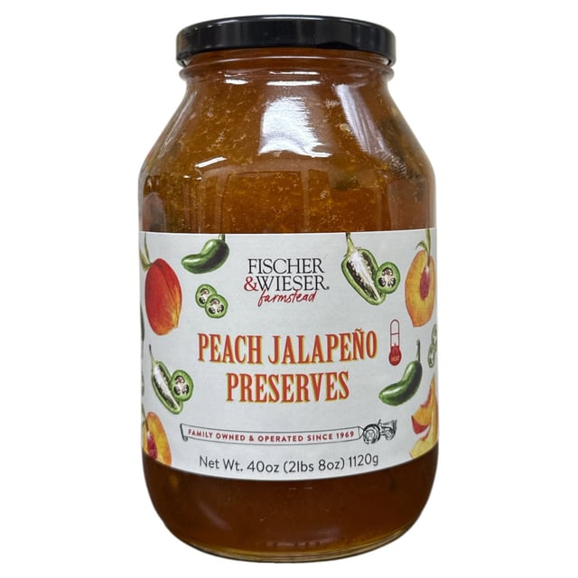 Fischer & Wieser Peach Jalapeño Preserves 40 oz