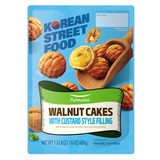 Pulmuone Custard Walnut Cakes 21.2 oz