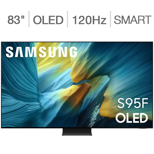 Samsung S95F 83" Class (82.5" Diag) 4K UHD OLED TV