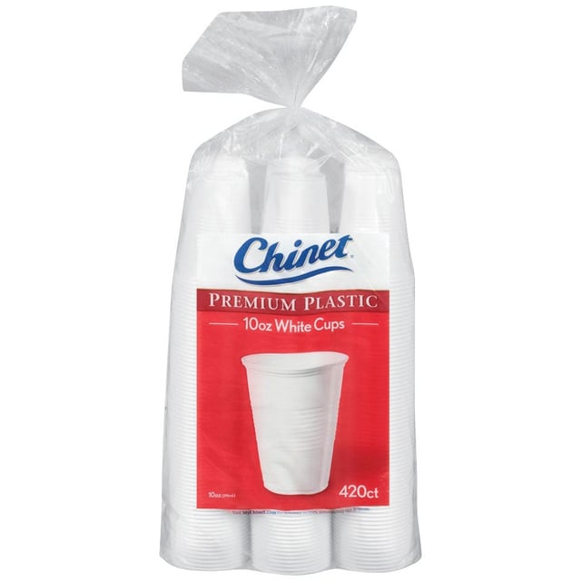 Chinet Premium 10 oz White Cup 420 CT