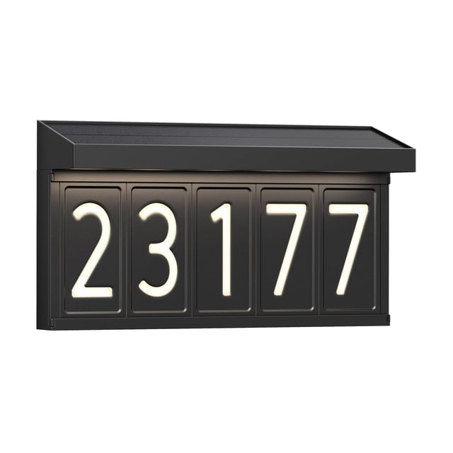 Artika Solar Bowen Address Sign