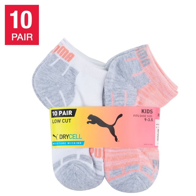 PUMA Youth 10-Pair Socks
