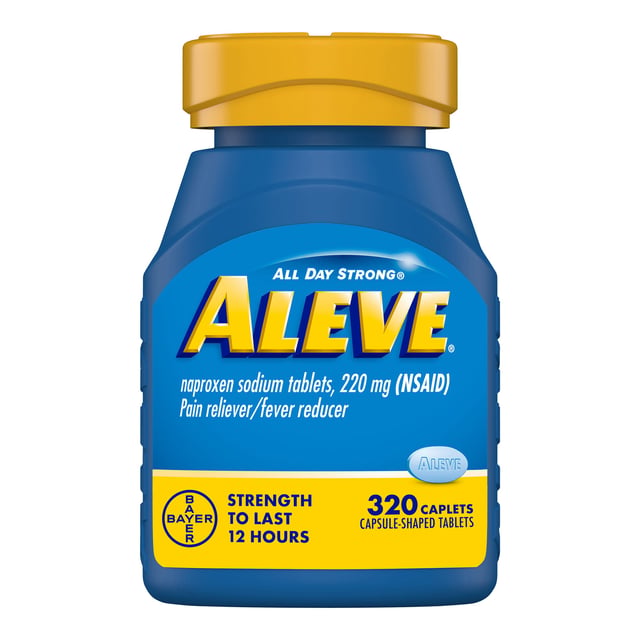 Aleve 220mg Caplet 320 Count
